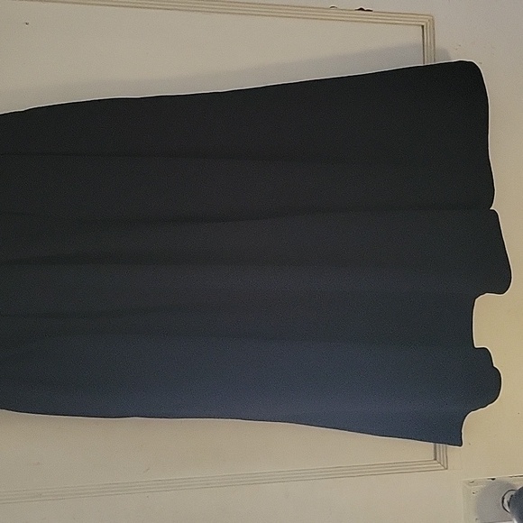 Lularoe Amelia xs solid black dress - Picture 2 of 5